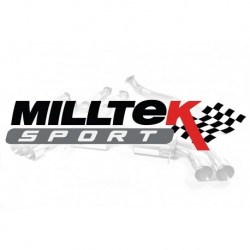 Układ wydechowy MILLTEK Audi TT 180 / 225 quattro Coupe & Roadster 1998-2006 (Cat-back)
