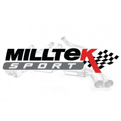 Układ wydechowy MILLTEK Skoda Octavia vRS 2.0T FSi 2006-2010 (Turbo-back)