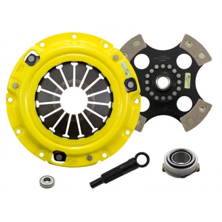 Zestaw sprzęgła ACT Z61-XTR4 - XT/Race Rigid 4 Pad MAZDA 323 GTX, MX-6